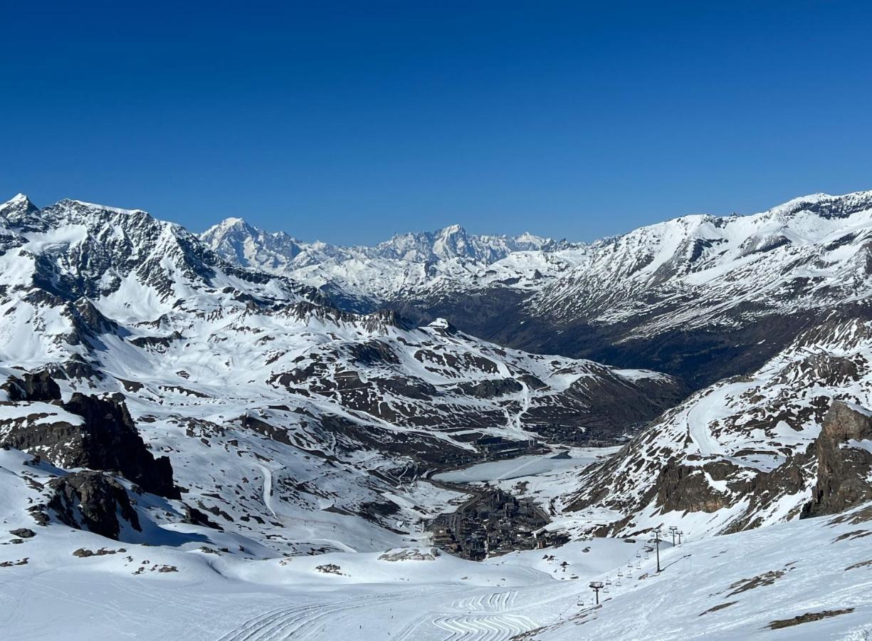Myhome - Genepis 9 - Studio Renove Tignes Val Claret 4 Pax Sks Aux Pieds Exteriör bild